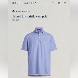 RLX RALPH LAUREN Airflow Polo Shirt